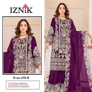 Iznik A - 438 Abcd Pakistani Suit Wholesale Catalogue - Amrah Wholesale