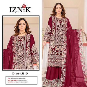 Iznik A - 438 Abcd Pakistani Suit Wholesale Catalogue - Amrah Wholesale