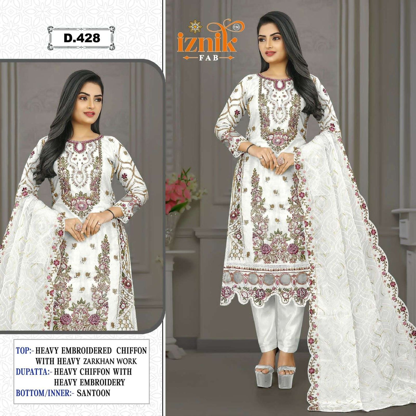 Iznik Fab 428 Colors