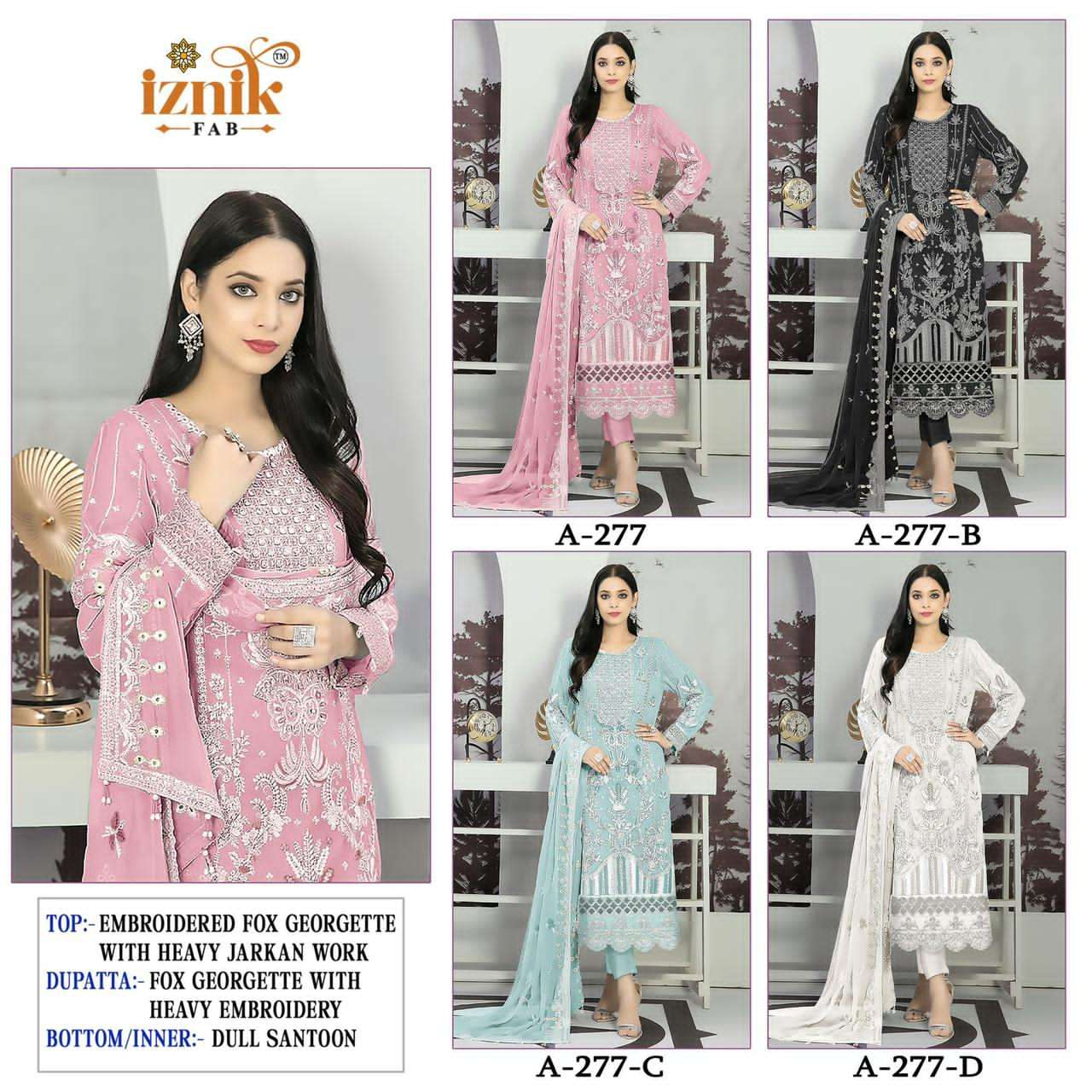 Iznik Fab A-277 Colors