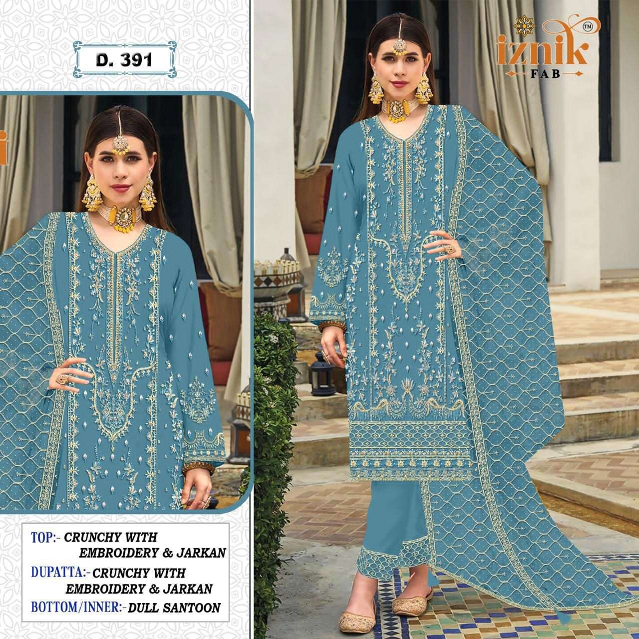 Iznik Fab A-391 Colors