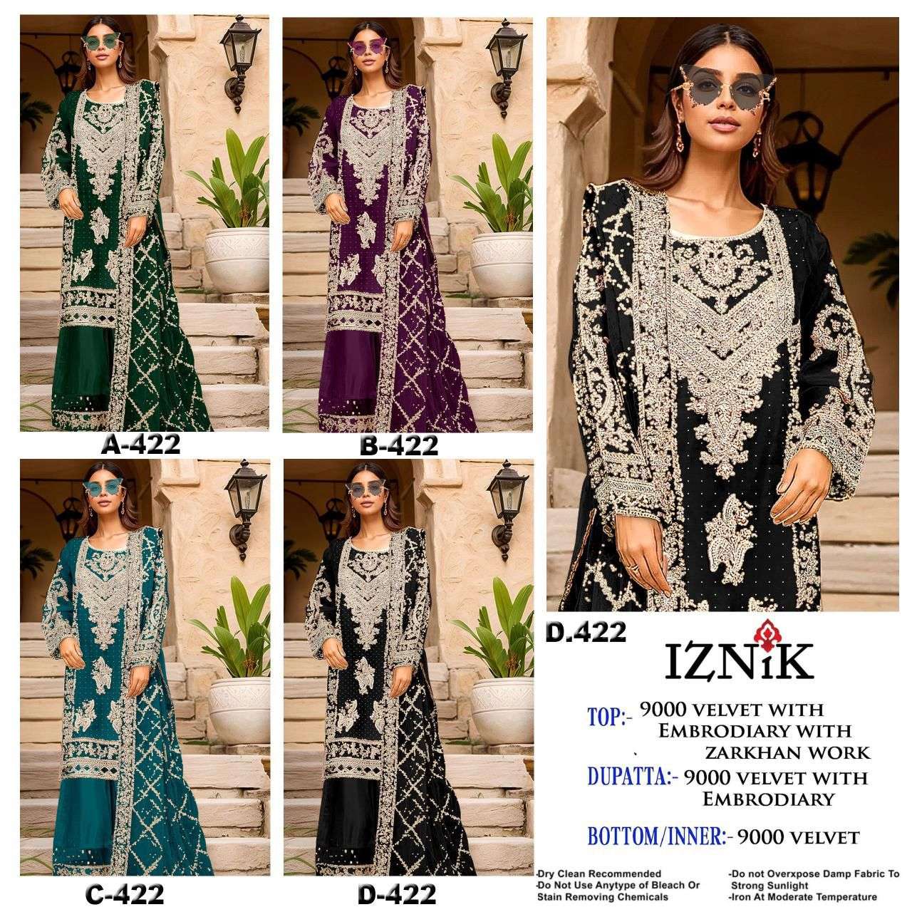 Iznik Fab A-422 A To D