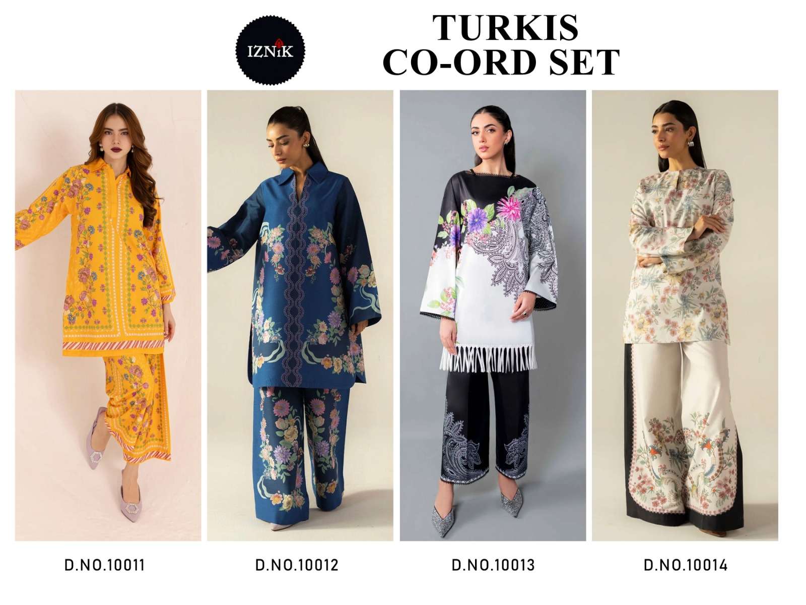 Iznik Turkish Co-ord Set Vol-04