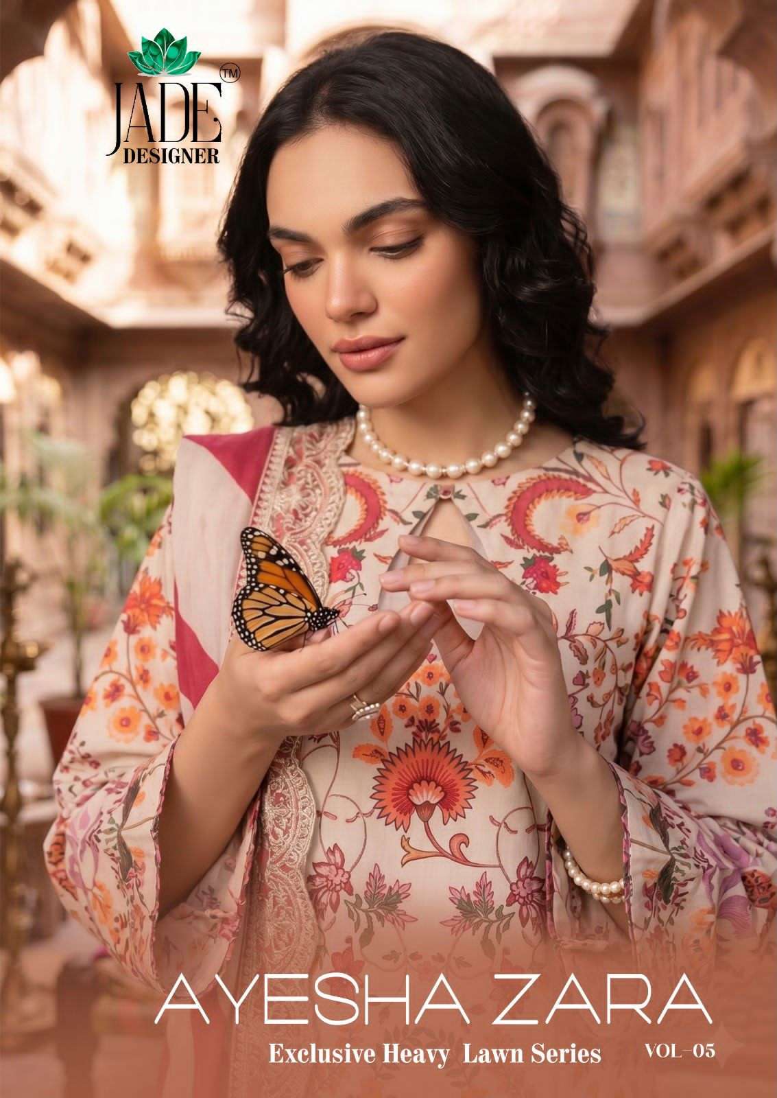 Jade Ayesha Zara Vol 5 Lawn Cotton Pakistani Suit