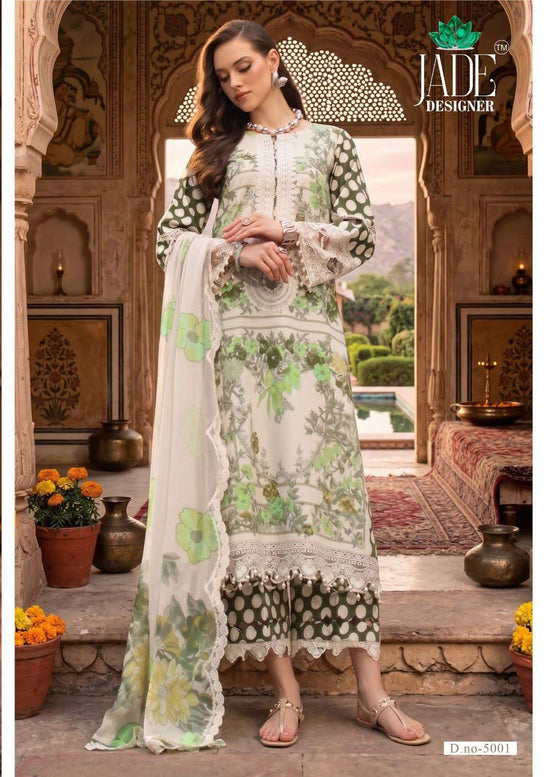 Jade Ayesha Zara Vol 5 Lawn Cotton Pakistani Suit