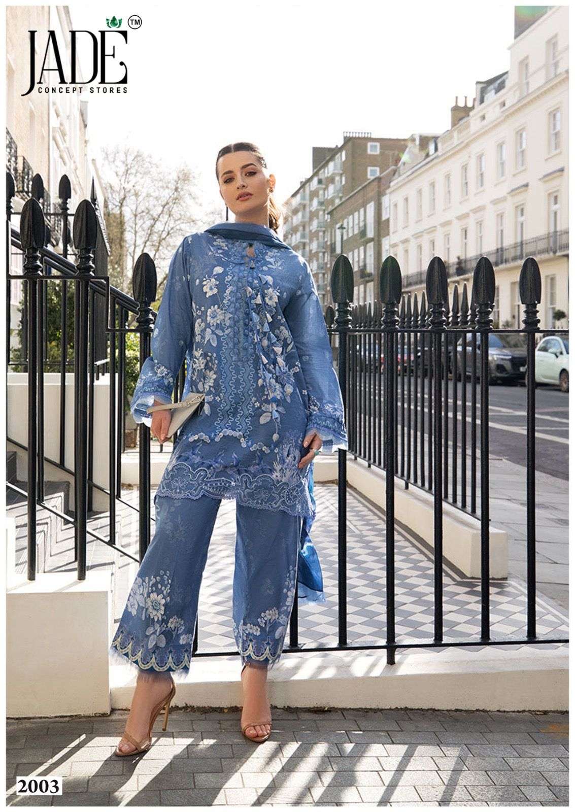 Jade Bin Saeed Vol-20 Premium Cotton Printed Dress Material - Amrah Wholesale