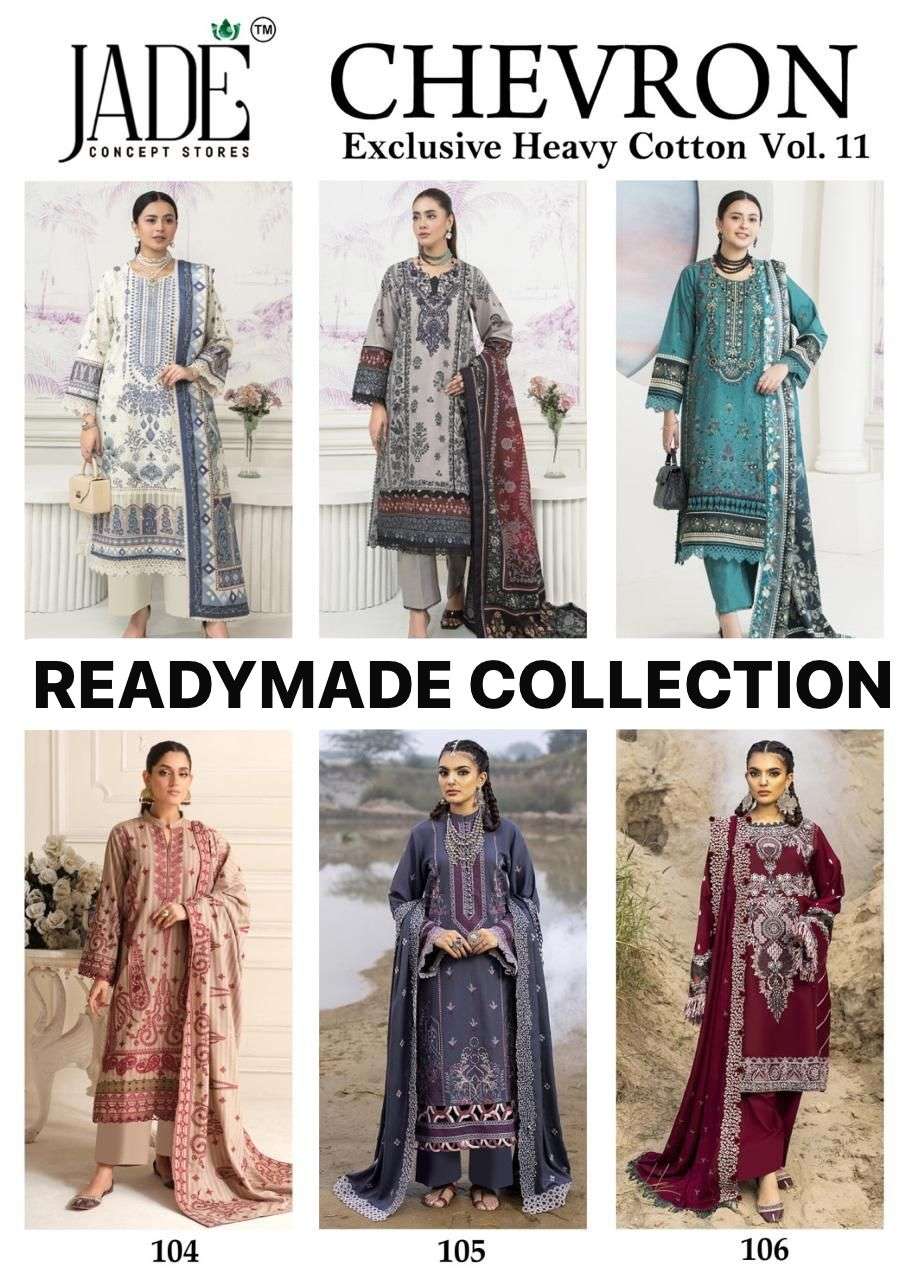 Jade Chevron Exclusive Vol-11