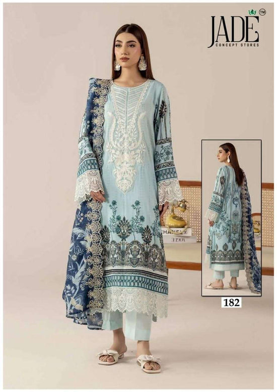 Jade Chevron Vol 19 Pure Heavy Cotton Dress Material Collection