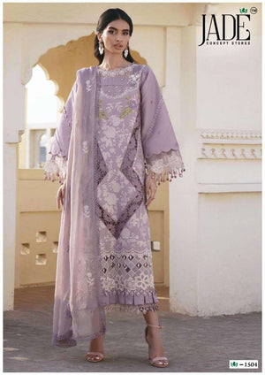 JADE CRIMSON EXCLUSIVE VOL-15 Lawn Printed Pakistani Suit - Amrah Wholesale