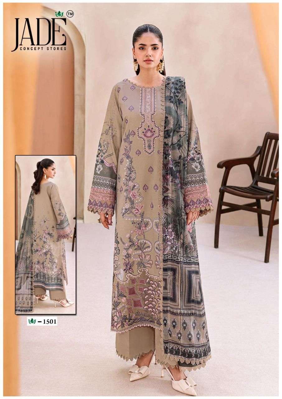 JADE CRIMSON EXCLUSIVE VOL-15 Lawn Printed Pakistani Suit