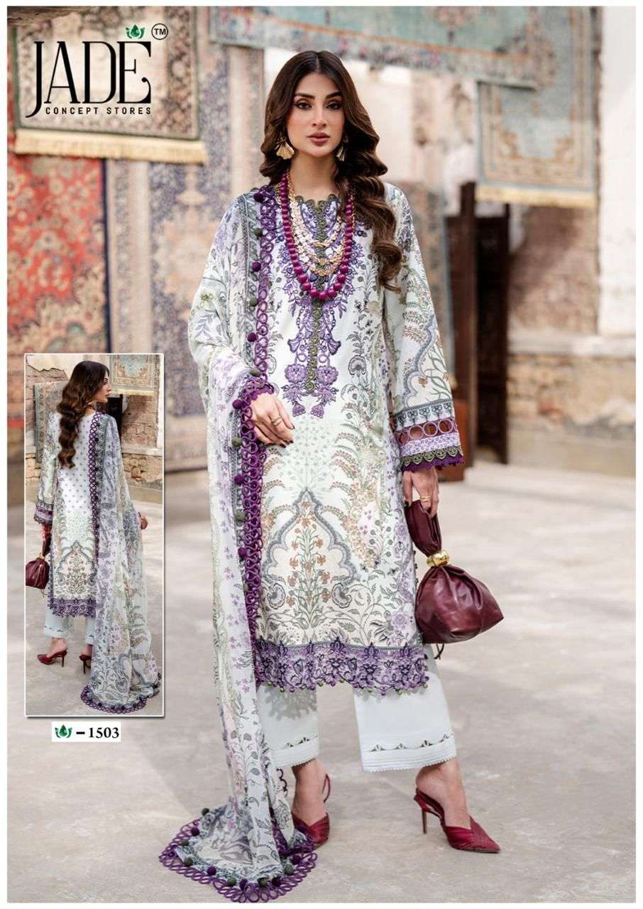 JADE CRIMSON EXCLUSIVE VOL-15 Lawn Printed Pakistani Suit
