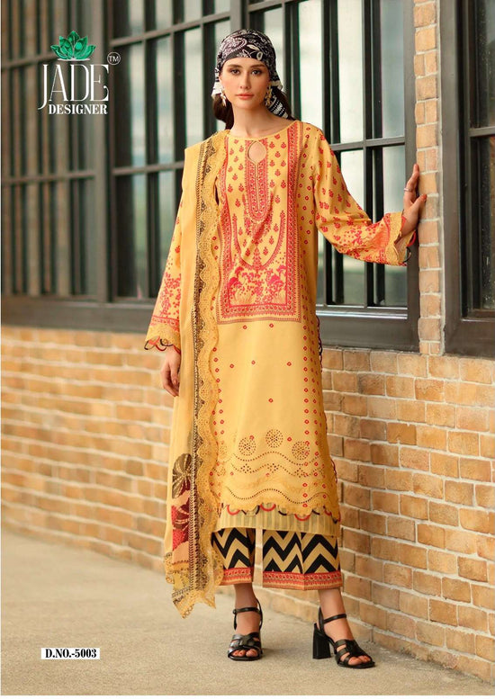 Jade Noor Ahmed Vol-5 5001 To 5006 Cotton Printed Pakistani Suit