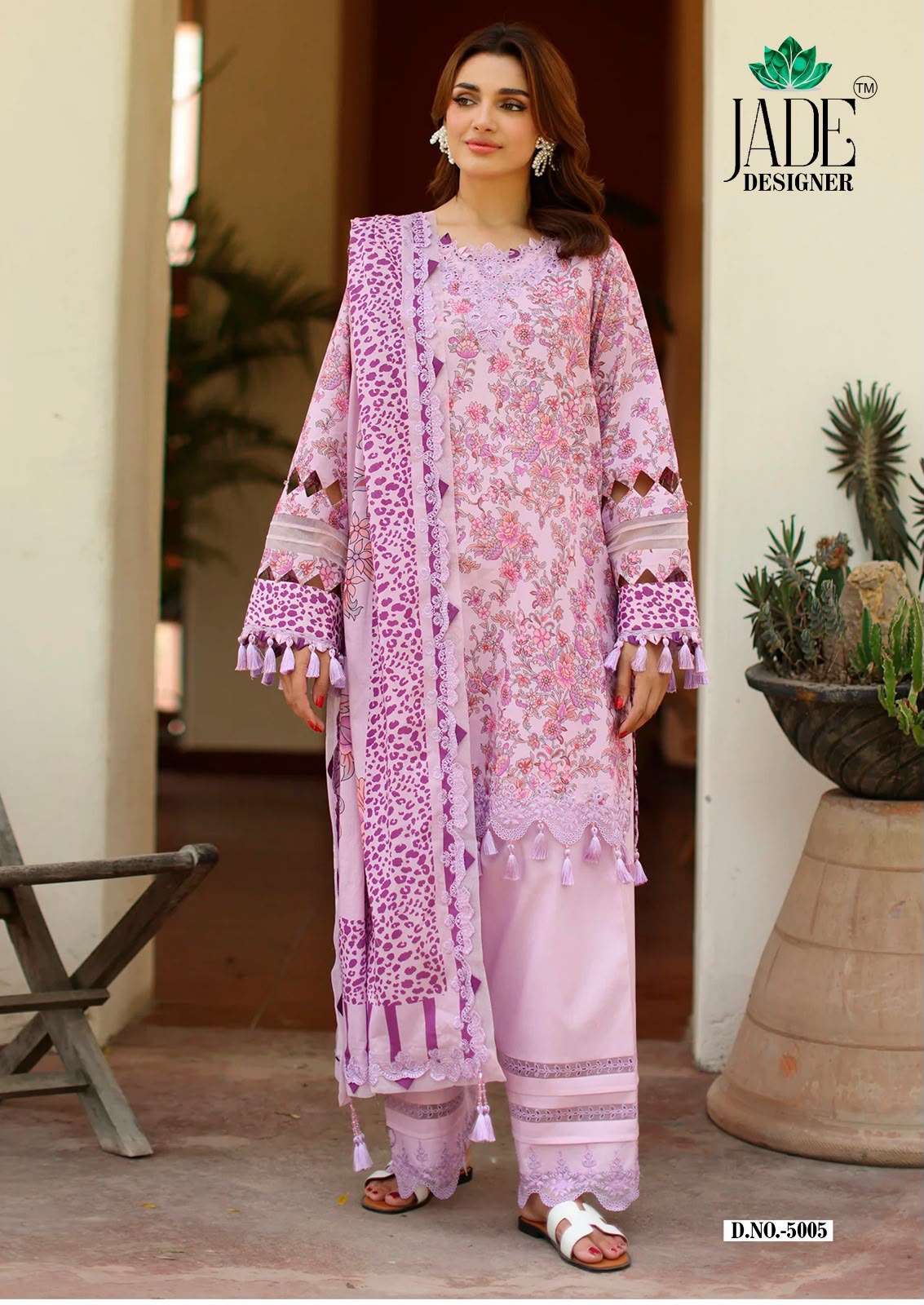 Jade Noor Ahmed Vol-5 5001 To 5006 Cotton Printed Pakistani Suit
