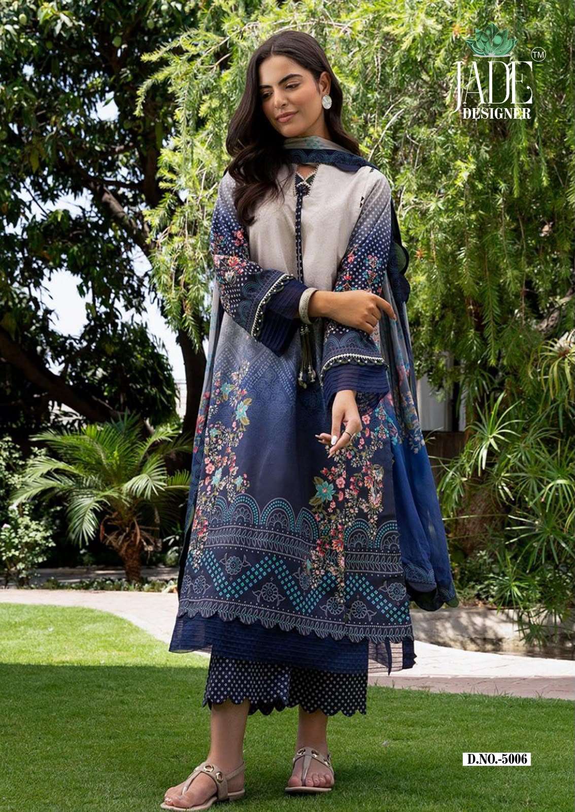Jade Noor Ahmed Vol-5 5001 To 5006 Cotton Printed Pakistani Suit