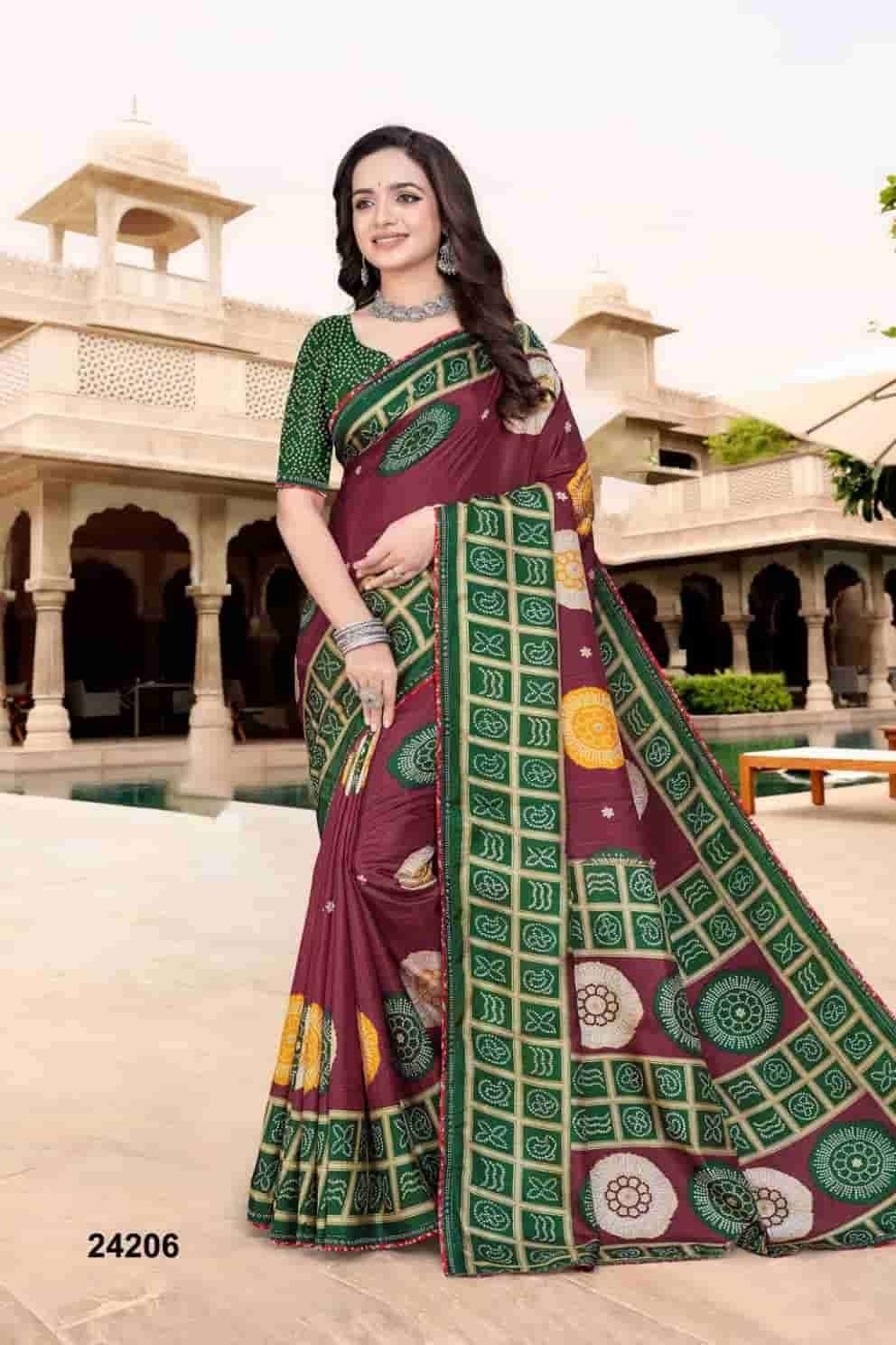 Jalnidhi Rang Varsha 24201 To 24206 Heavy Dola Saree - Amrah Wholesale