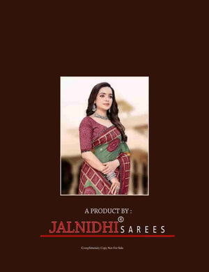 Jalnidhi Rang Varsha 24201 To 24206 Heavy Dola Saree