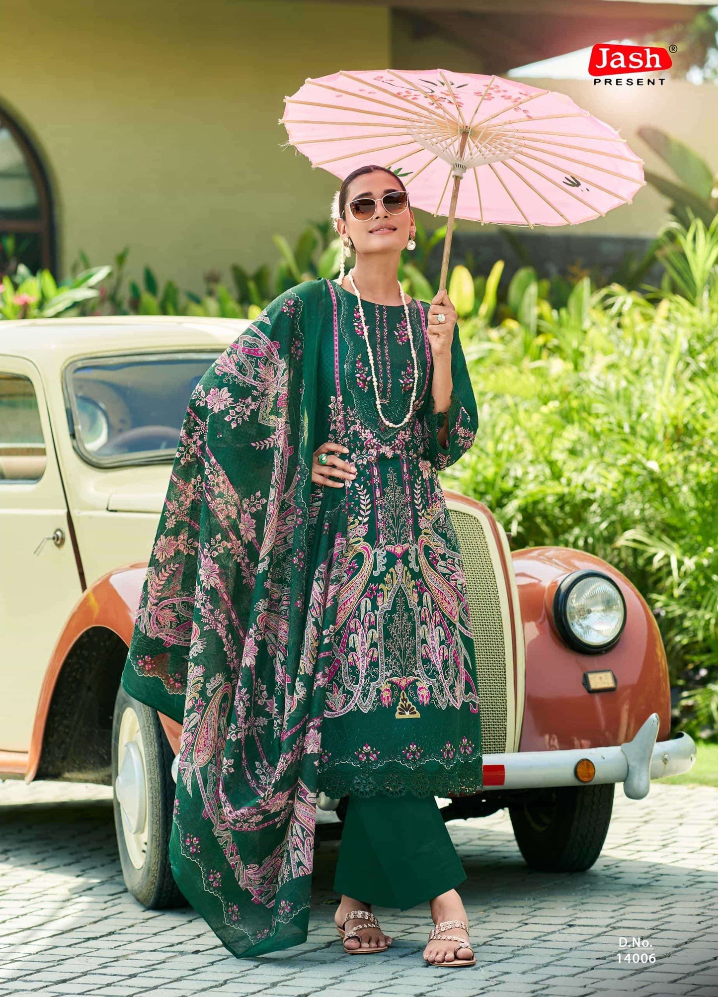 JASH Bellisha Vol 14 Cotton Printed Pakistani Suit