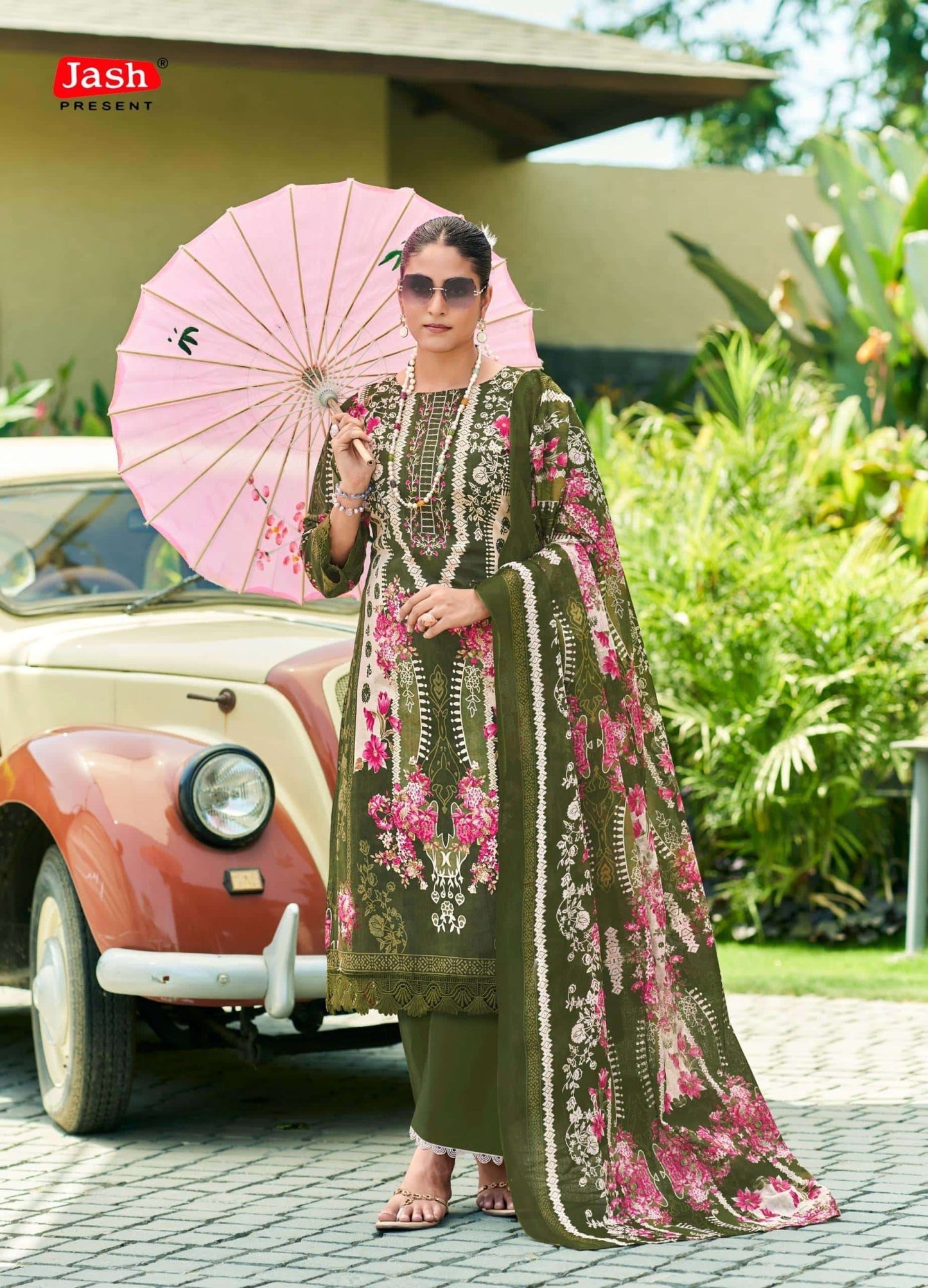 JASH Bellisha Vol 14 Cotton Printed Pakistani Suit - Amrah Wholesale