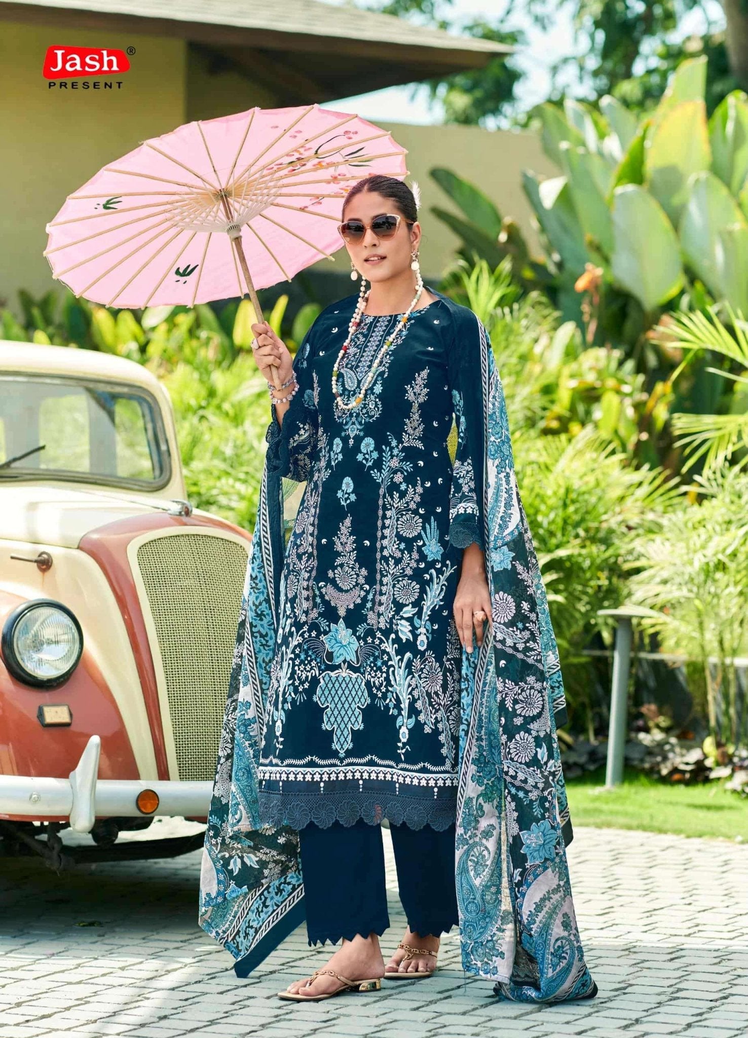 JASH Bellisha Vol 14 Cotton Printed Pakistani Suit - Amrah Wholesale