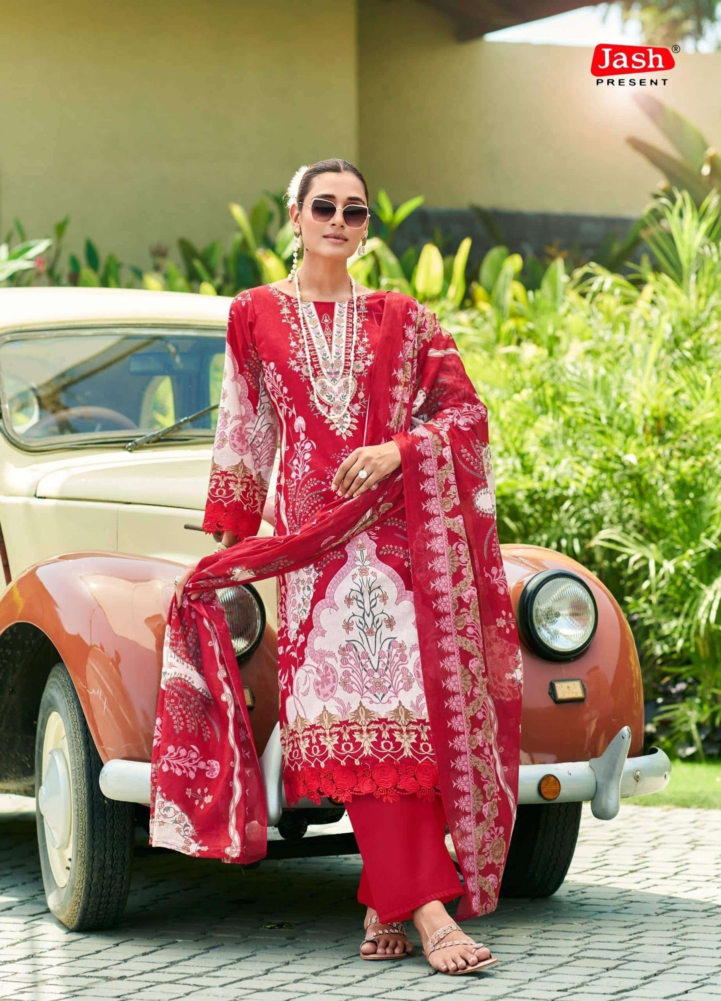 JASH Bellisha Vol 14 Cotton Printed Pakistani Suit - Amrah Wholesale