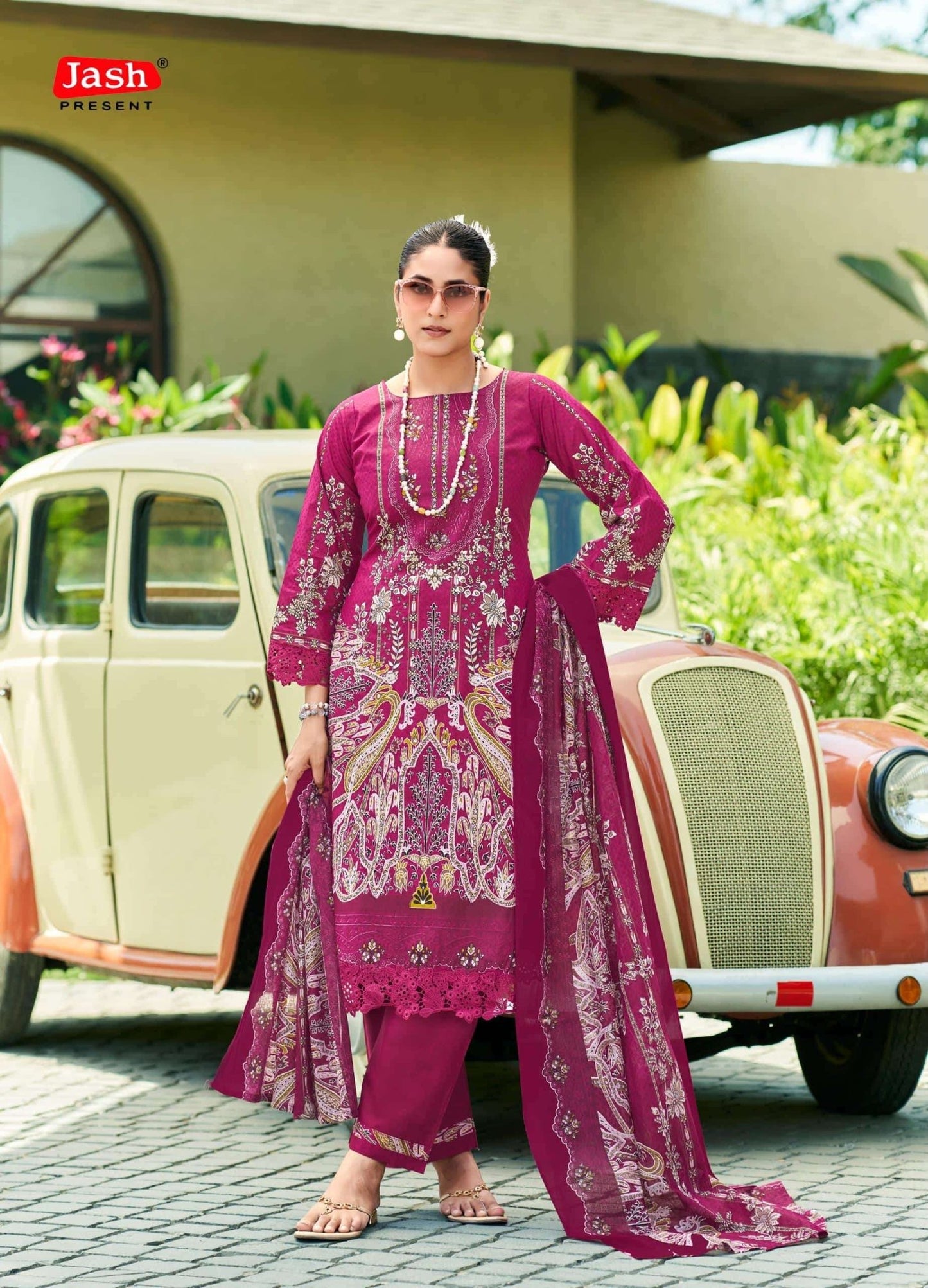 JASH Bellisha Vol 14 Cotton Printed Pakistani Suit - Amrah Wholesale