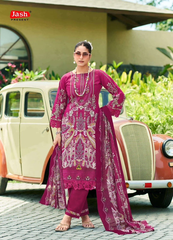 JASH Bellisha Vol 14 Cotton Printed Pakistani Suit - Amrah Wholesale