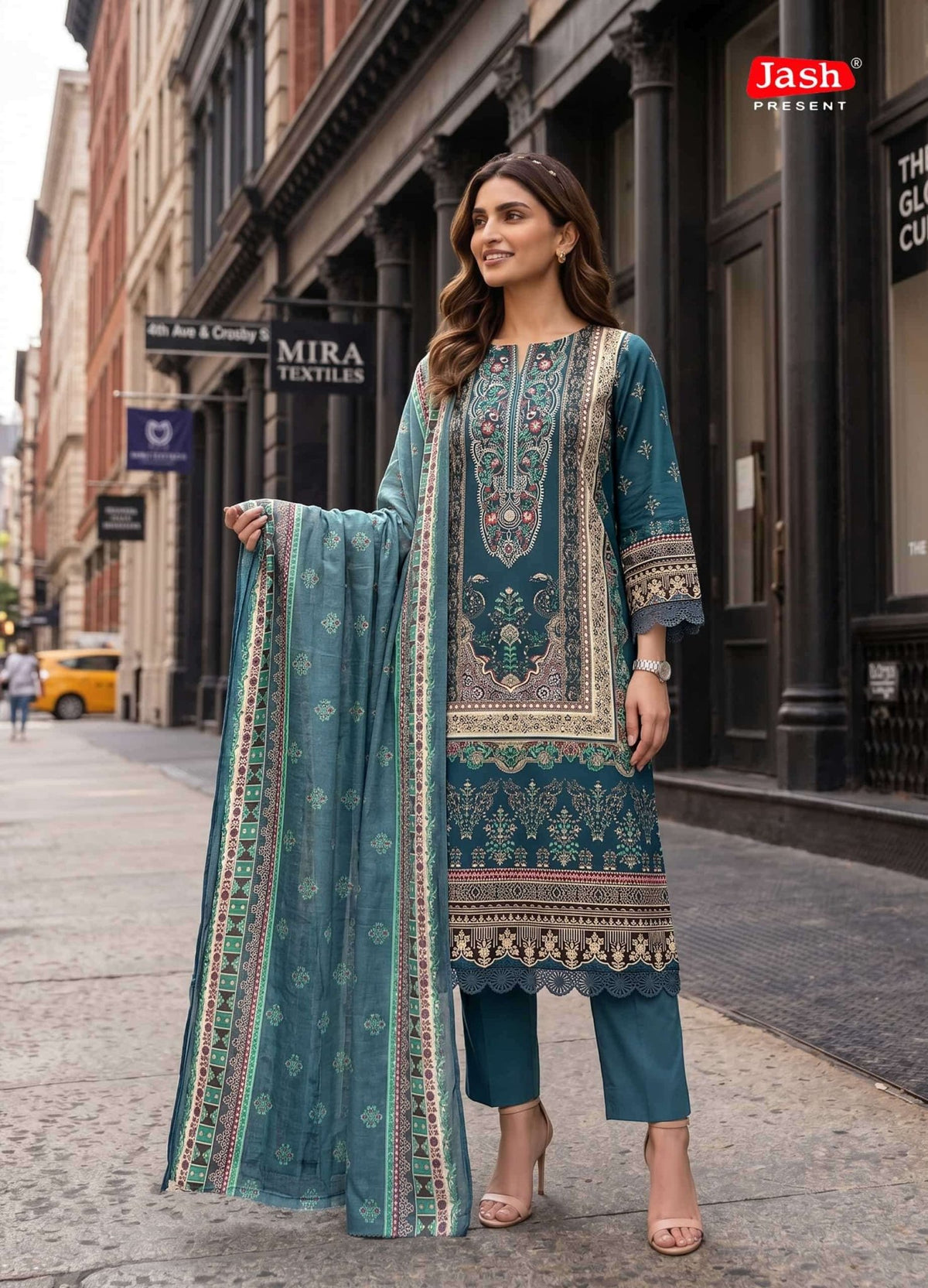 Jash Elliza Vol 56 Pure Cotton Dress Material - Amrah Wholesale