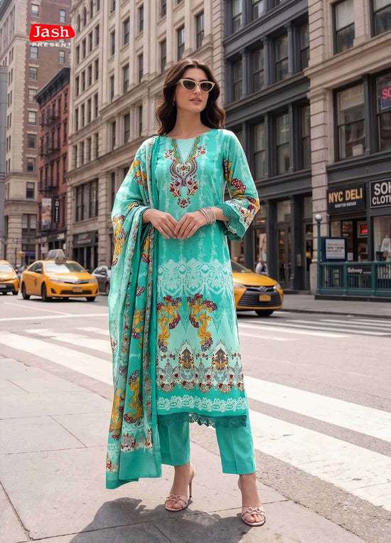 Jash Elliza Vol 56 Pure Cotton Dress Material - Amrah Wholesale