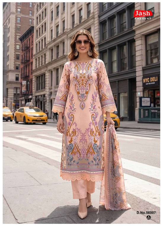 Jash Elliza Vol 56 Pure Cotton Dress Material - Amrah Wholesale