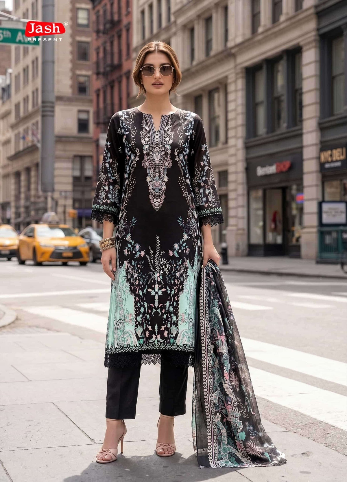 Jash Elliza Vol 56 Pure Cotton Dress Material - Amrah Wholesale