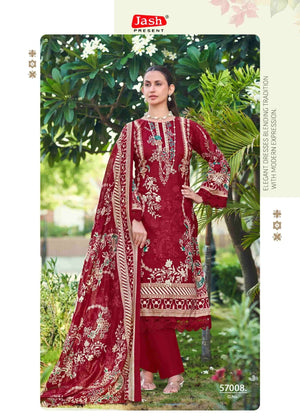 Jash Elliza Vol 57 Pure Cotton Dress Material - Amrah Wholesale