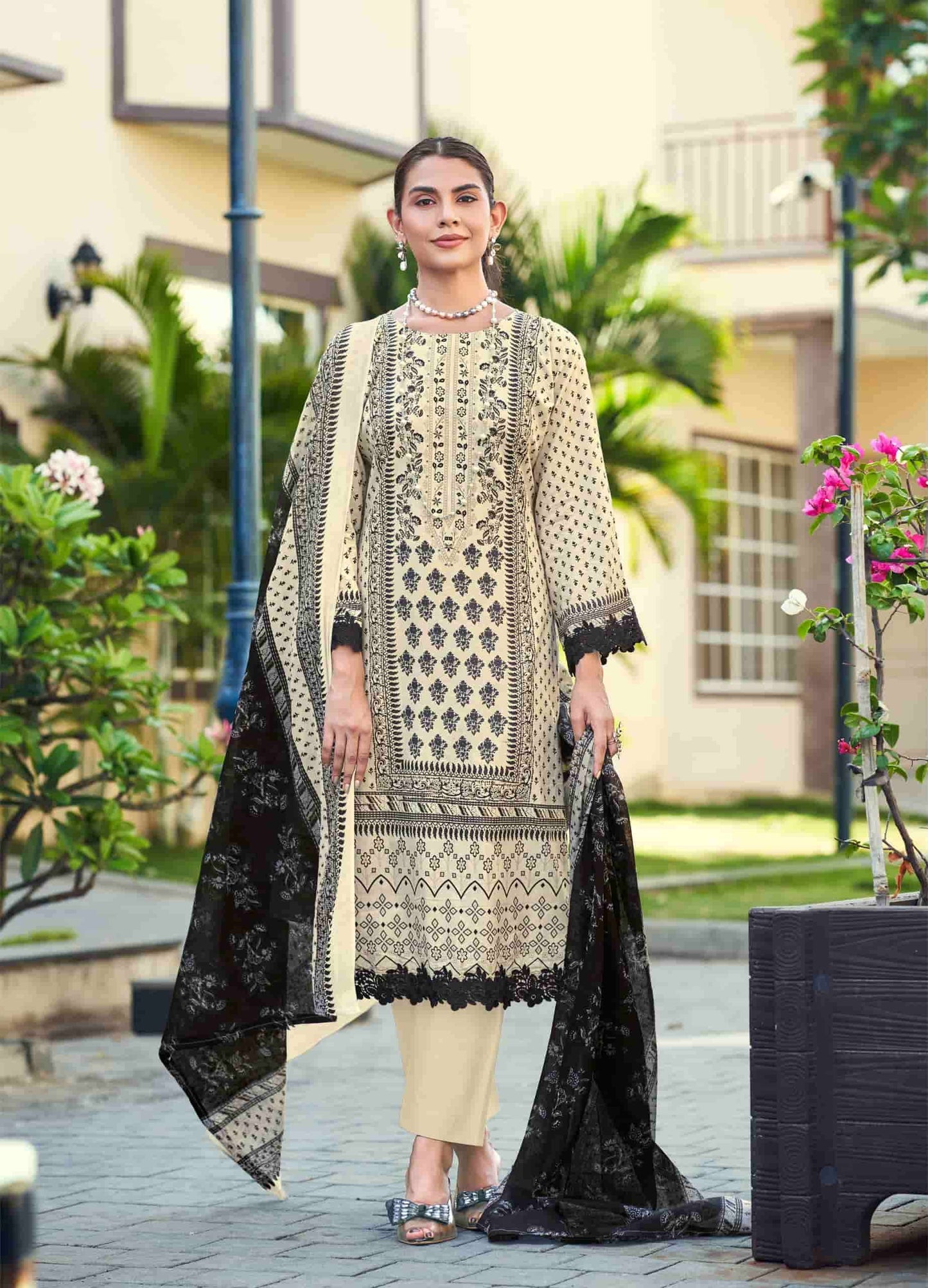 Jash Elliza Vol 57 Pure Cotton Dress Material