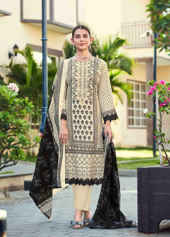 Jash Elliza Vol 57 Pure Cotton Dress Material