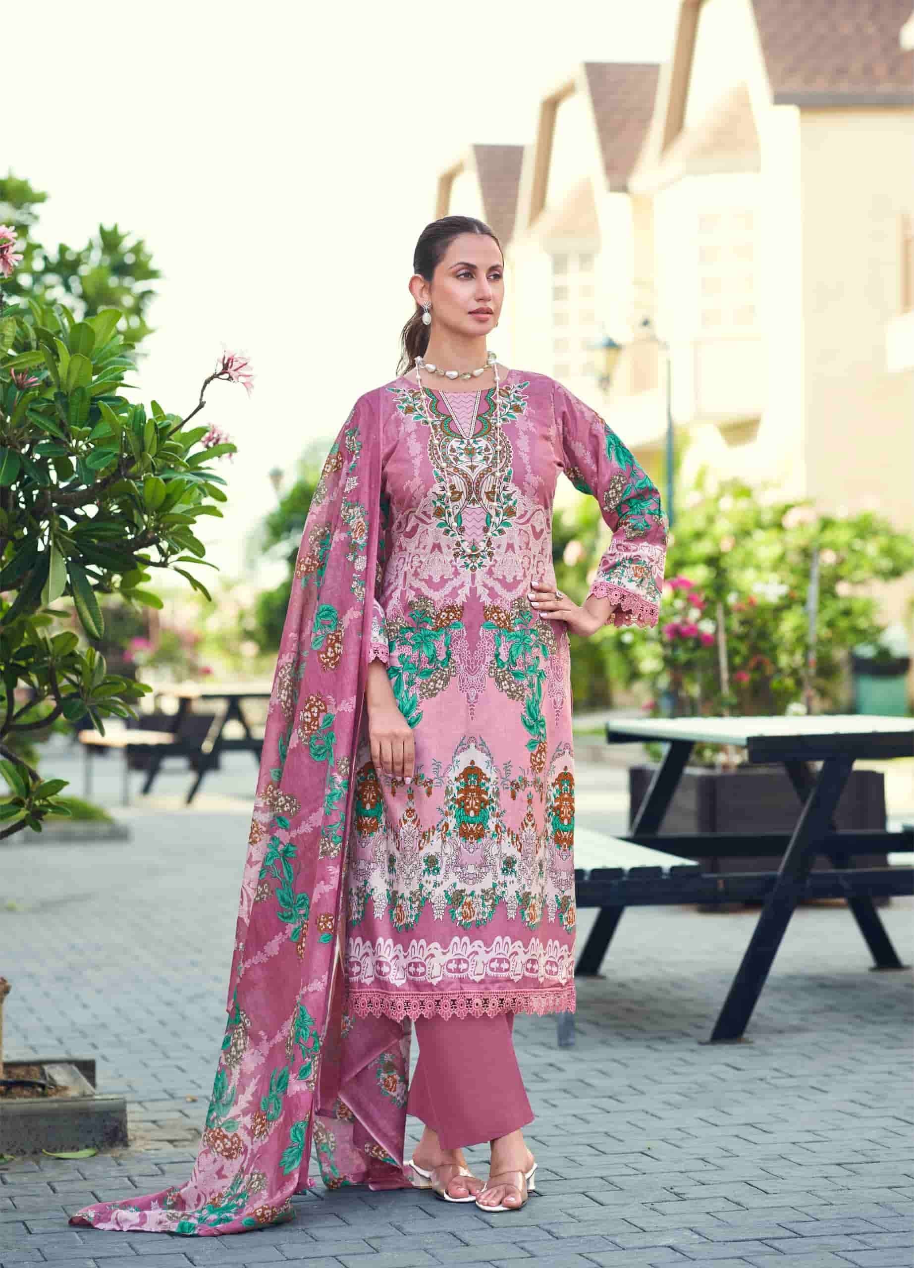 Jash Elliza Vol 57 Pure Cotton Dress Material