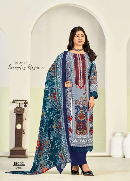 Jash Qurbat Vol 18 Printed Cotton Dress Material - Amrah Wholesale