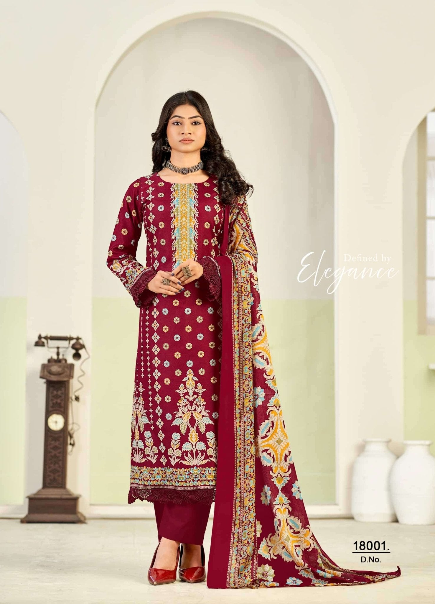 Jash Qurbat Vol 18 Printed Cotton Dress Material - Amrah Wholesale