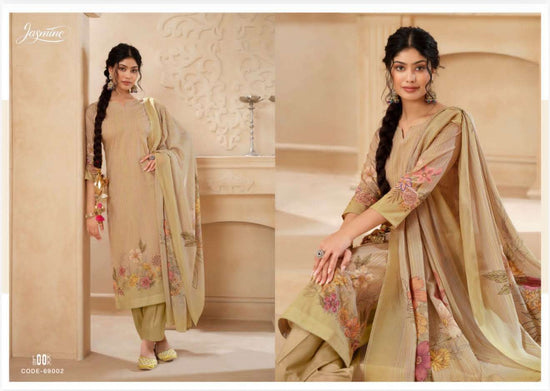 Jasmine Paranda Pure Lawn Cotton Pakistani Suit - Amrah Wholesale