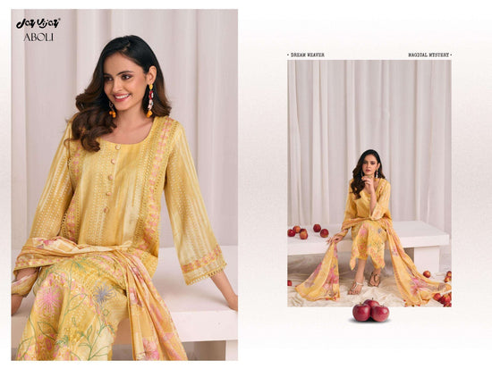 Jay Vijay Aboli 3277 Dress Material Wholesale Catalogue - Amrah Wholesale