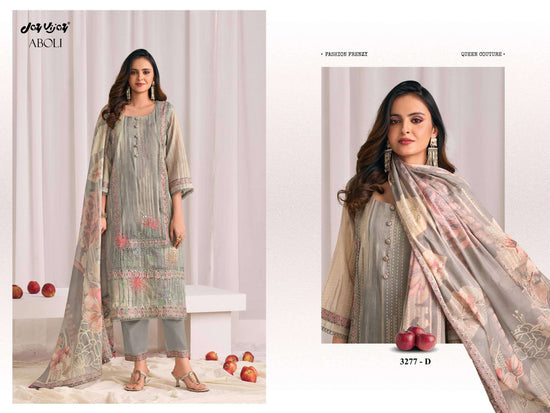 Jay Vijay Aboli 3277 Dress Material Wholesale Catalogue - Amrah Wholesale