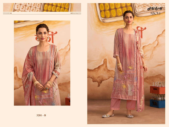 Jay Vijay Aboli Vol 2 3821 Premium Mal Cotton Dress Material Collection