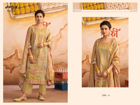 Jay Vijay Aboli Vol 2 3821 Premium Mal Cotton Dress Material Collection