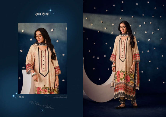 Jay Vijay Chandni Pashmina Jacquard Unstitched Dress Material
