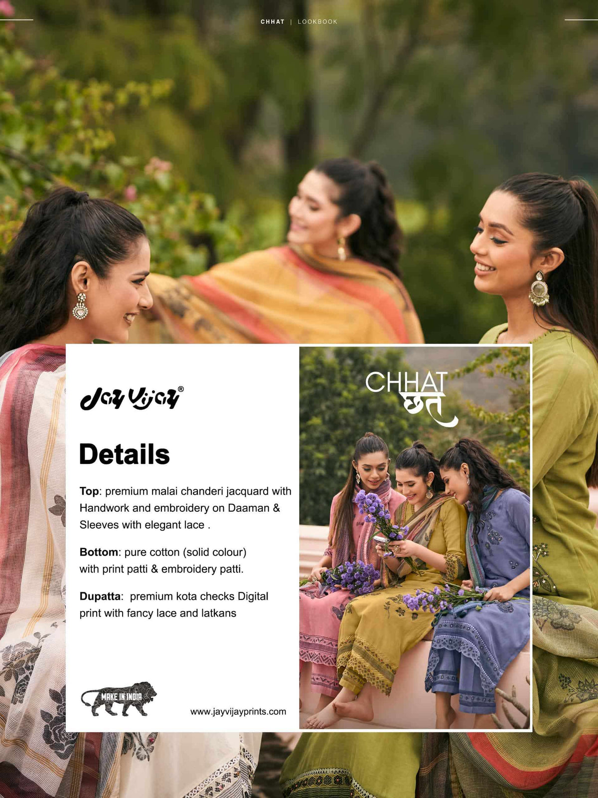 Jay Vijay Chhat Dress Material Wholesale Catalogue - Amrah Wholesale