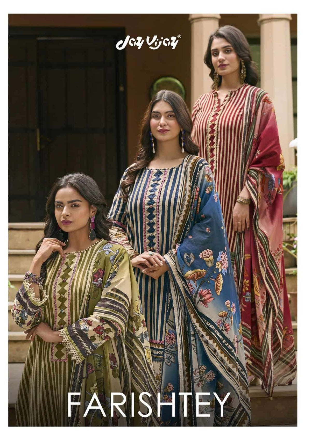 Jay Vijay Farishtey Premium Cotton Dress Material