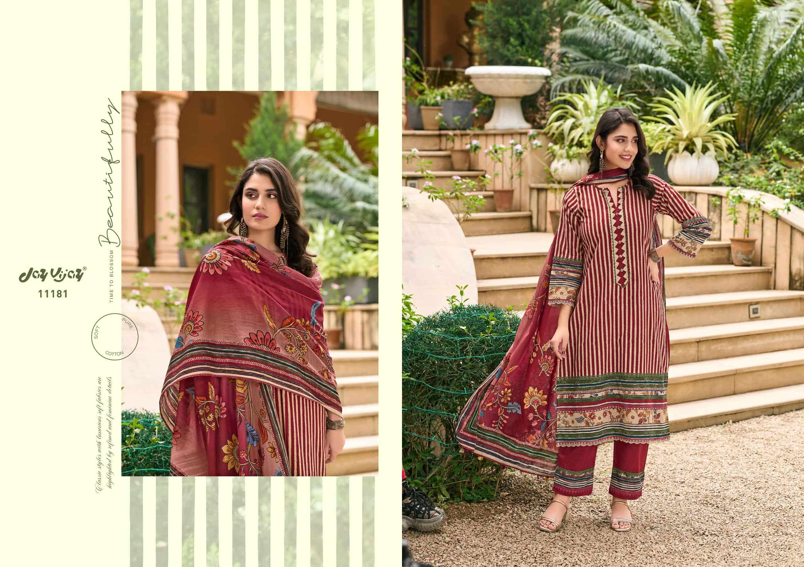 Jay Vijay Farishtey Premium Cotton Dress Material