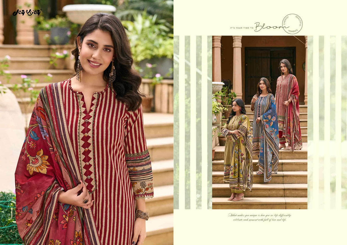 Jay Vijay Farishtey Premium Cotton Dress Material