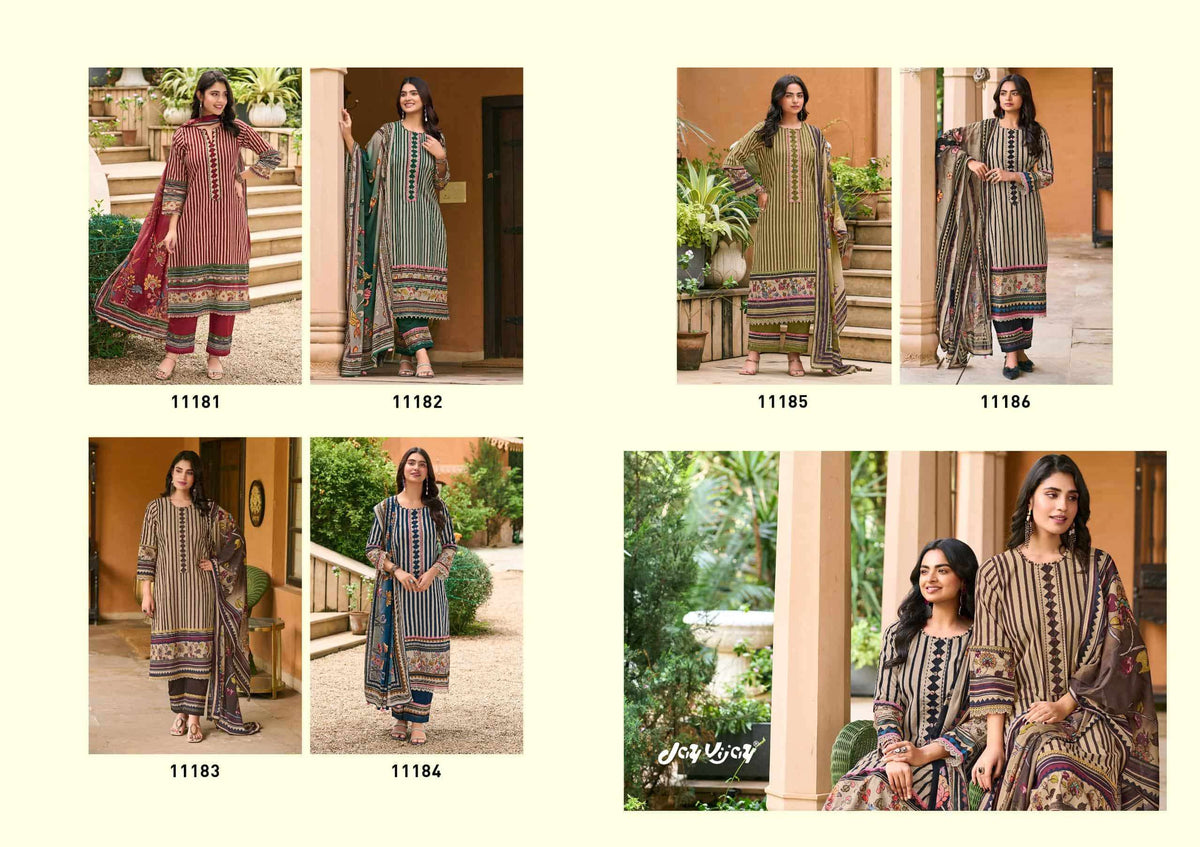 Jay Vijay Farishtey Premium Cotton Dress Material