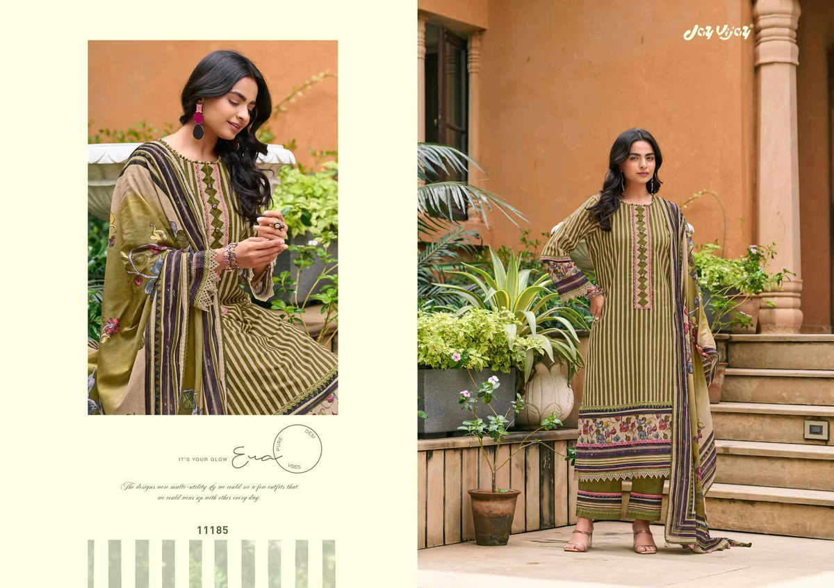 Jay Vijay Farishtey Premium Cotton Dress Material