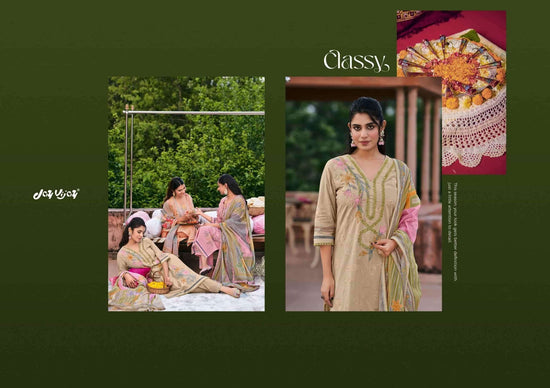 Jay Vijay Fitrah Premium Cotton Dress Material - Amrah Wholesale