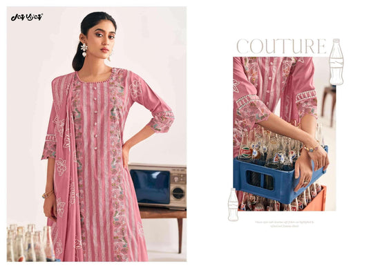 Jay Vijay Goti Soda Mal Mal Cotton Dress Material - Amrah Wholesale
